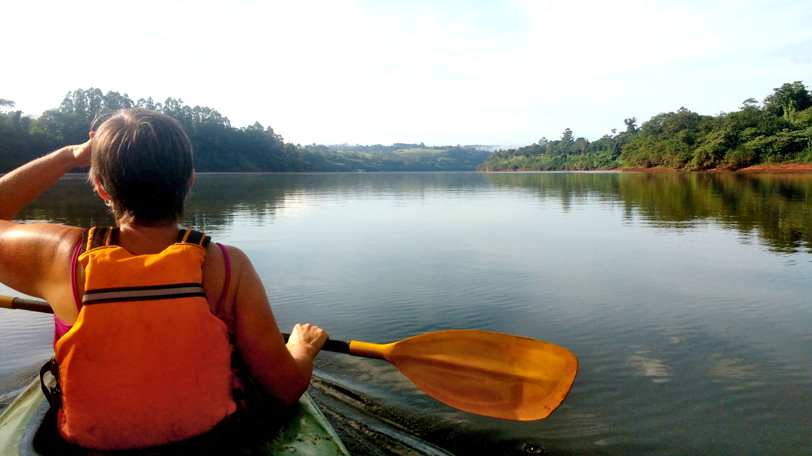 Tour paseo guiado en kayak en El Soberbio