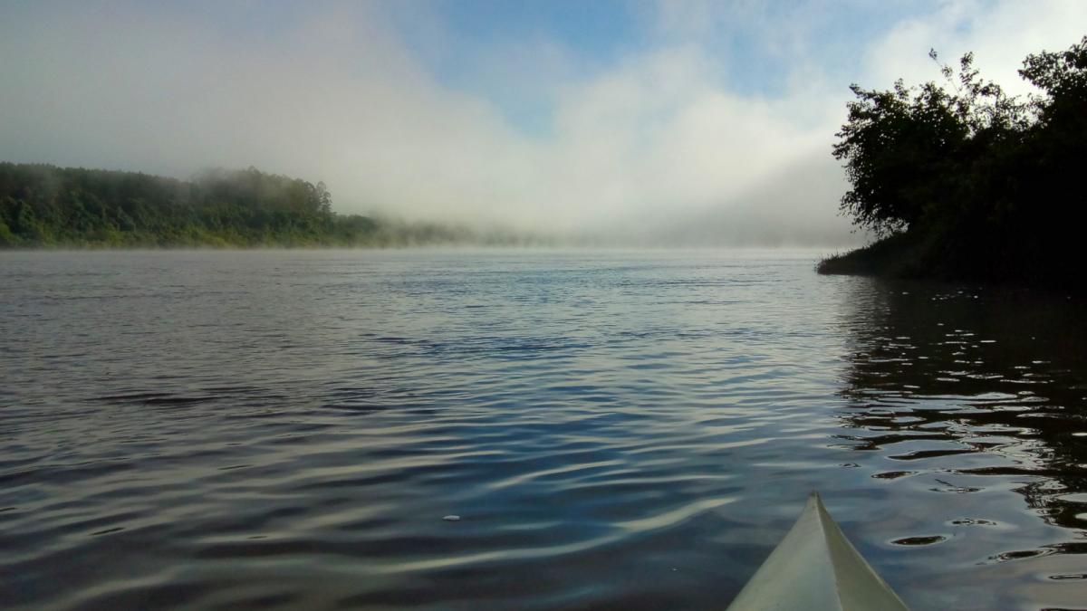 Remando en El Soberbio, Misiones
