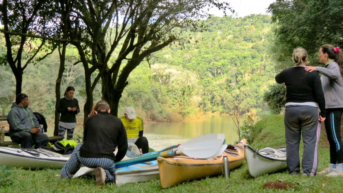 Tour paseo guiado en kayak por la selva de misiones, El Soberbio
